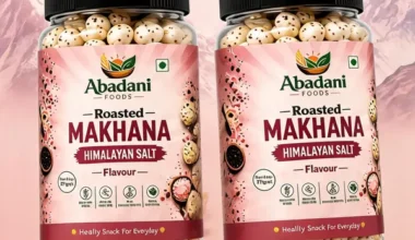 Abadani Foods Roasted Makhana – Himalayan Salt Flavour (77g)