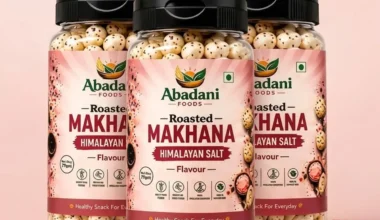 Abadani Foods Roasted Makhana – Himalayan Salt Flavour (77g)